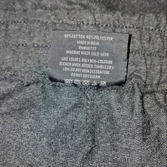 True Religion Large Charcoal Sweatpant Jogger Loungewear - Picture 11 of 11